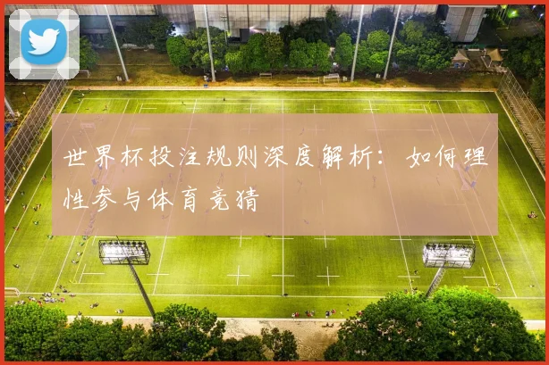 世界杯投注规则深度解析：如何理性参与体育竞猜